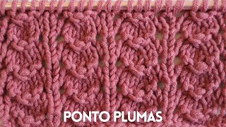 PONTO PLUMAS | AULA DE TRICÔ