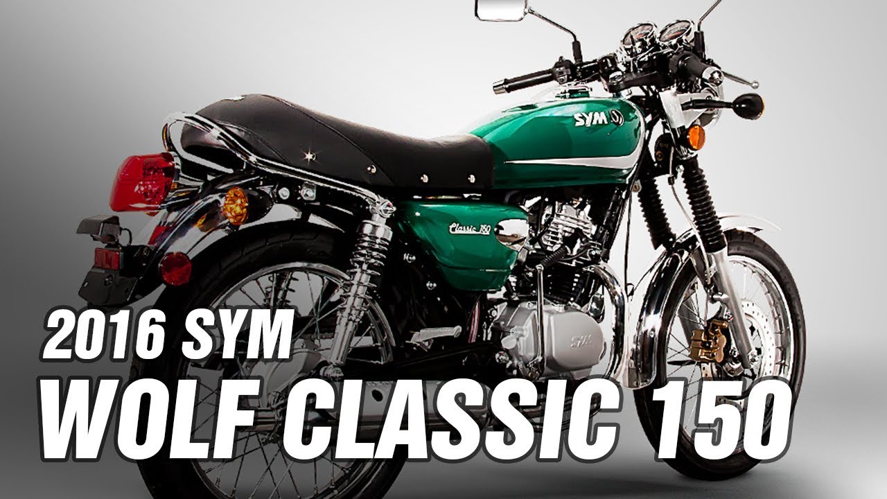 2016 SYM Wolf Classic 150 Spec - YouTube