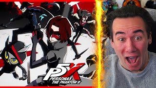 Persona 5: The Phantom X - Opening (REACTION)