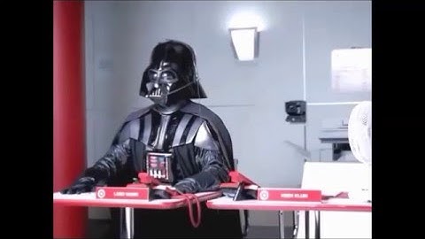 Darth Vader Being A Jerk
