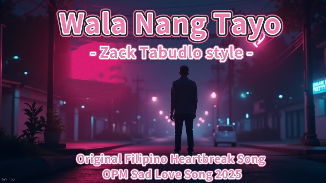Wala Nang Tayo - Original Filipino Heartbreak Song (Zack Tabudlo Style) | OPM Sad Love Song 2025