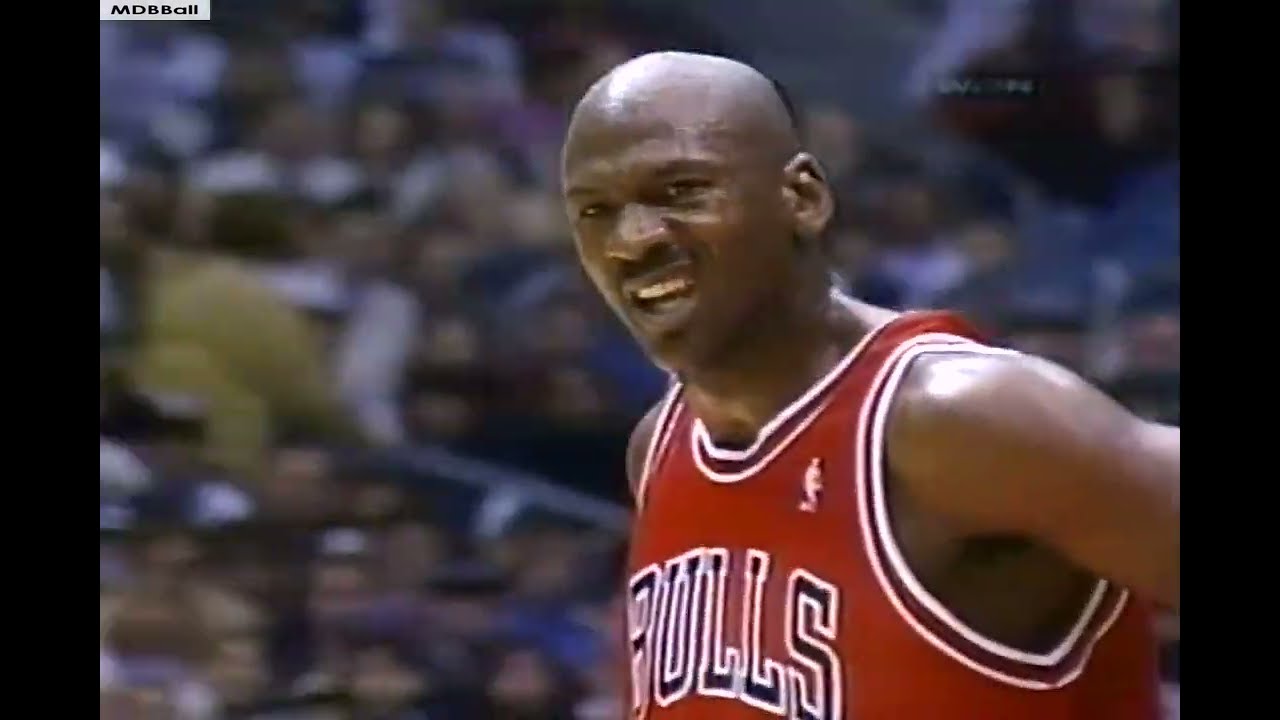 Bulls @ Spurs March 1998 Highlights