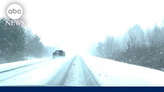 Wintry weather threatens post-Thanksgiving travel