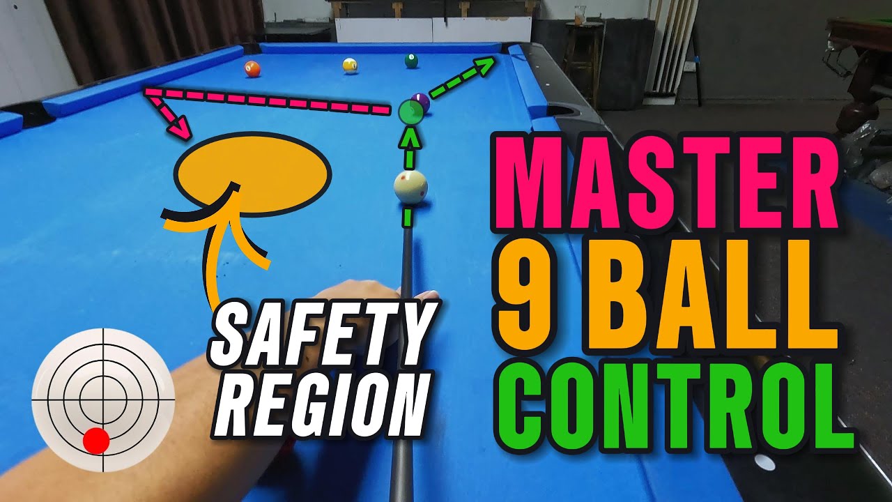 Image of video the Learn 9 Ball Pool FAST - Guided Cue Ball Position Walkthrough (Rack 32) 18