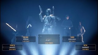 Star Wars Battlefront II Leia Organa gameplay
