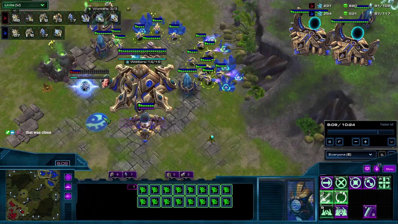 GM Protoss Carrier Enjoyer, Enjoys Carriers