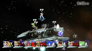 SSB: 8-Way Amiibo Battle Royal