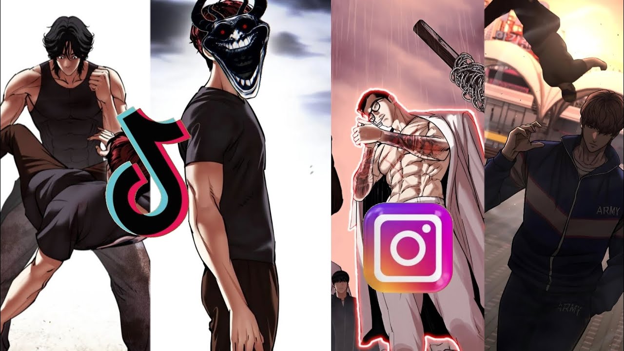 Lookism manga Instagram videos reels full videos Instagram reels anime full videos anime Tiktok