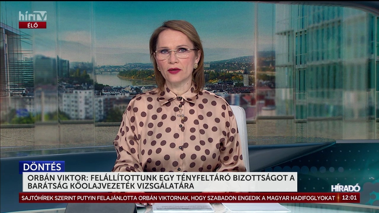 Híradó 12 óra - HírTV