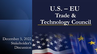 U.S. Department of Commerce Roundtable for U.S. and European Stakeholders