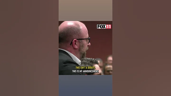 Green Bay Ald. Chris Wery, Mayor Eric Genrich have...