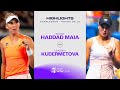 Beatriz haddad maia vs veronika kudermetova  2024 charleston round 2  wta match highlights