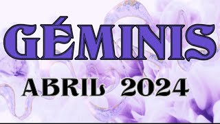 GÉMINIS -ABRIL 2024- PASAN POR APUROS MIENTRAS TU VAS CAMINO AL ÉXITO🙌🏼💫VIENE DIRECTITO A…🛤️🫵🏻