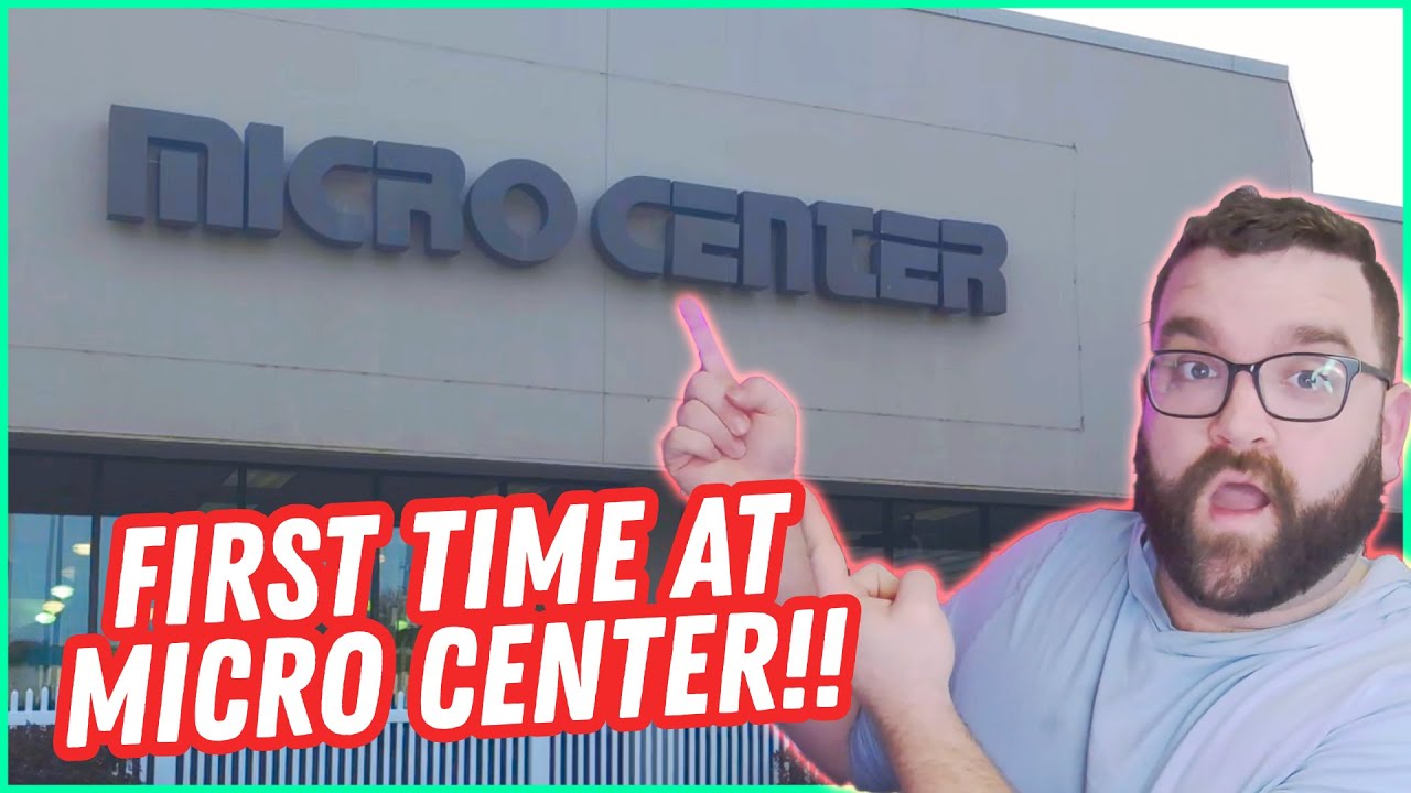 I went to MICRO CENTER for the first time and bought a NEW GPU!