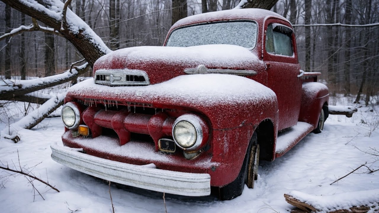 Странно Удовлетворяющий Спасение и Ремонт Грузовика Ford 1952 | ВОССТАНОВЛЕН