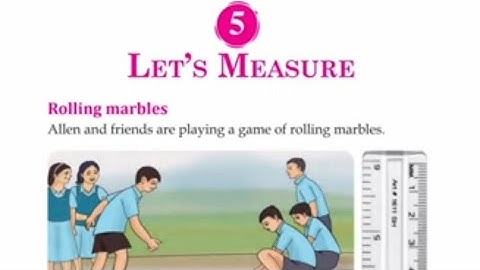 LETS MEASURE CLASS 3 UNIT-5 let