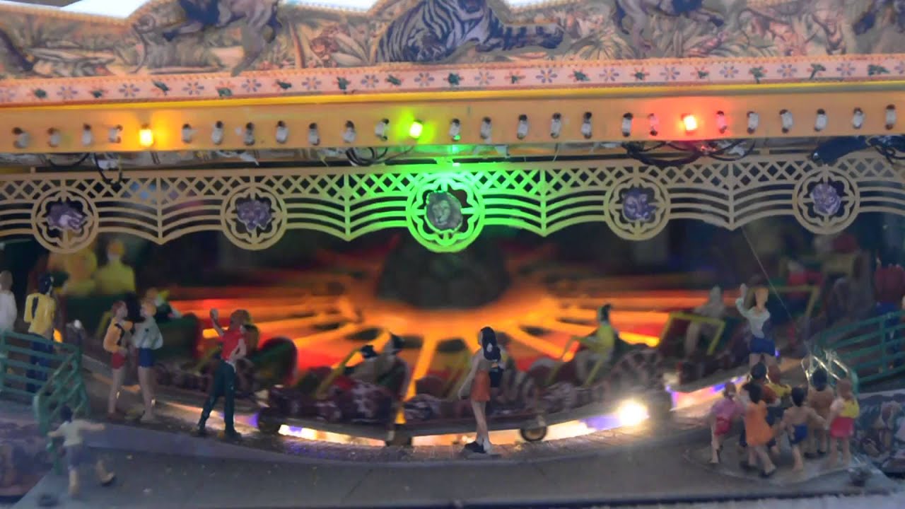 Faller 140329 Giostra Luna Park funzionante con motore 12/16V AC