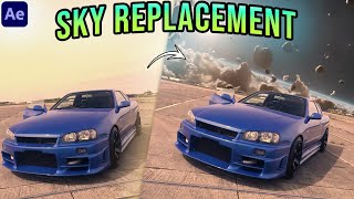 Easy Sky Replacement In After Effects
