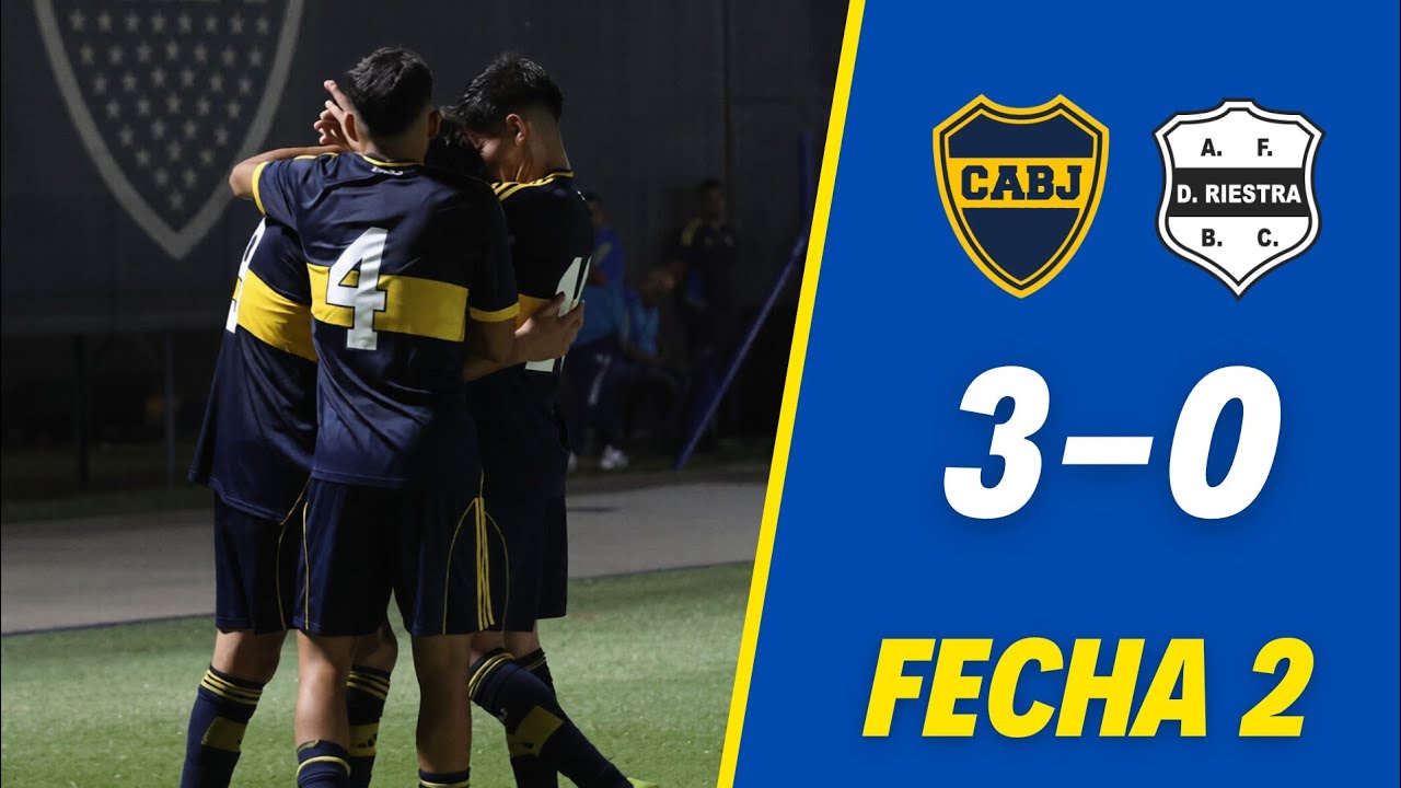 RESERVA - BOCA VS. RIESTRA [3-0] RESUMEN COMPLETO - TORNEO PROYECCIÓN FECHA 2