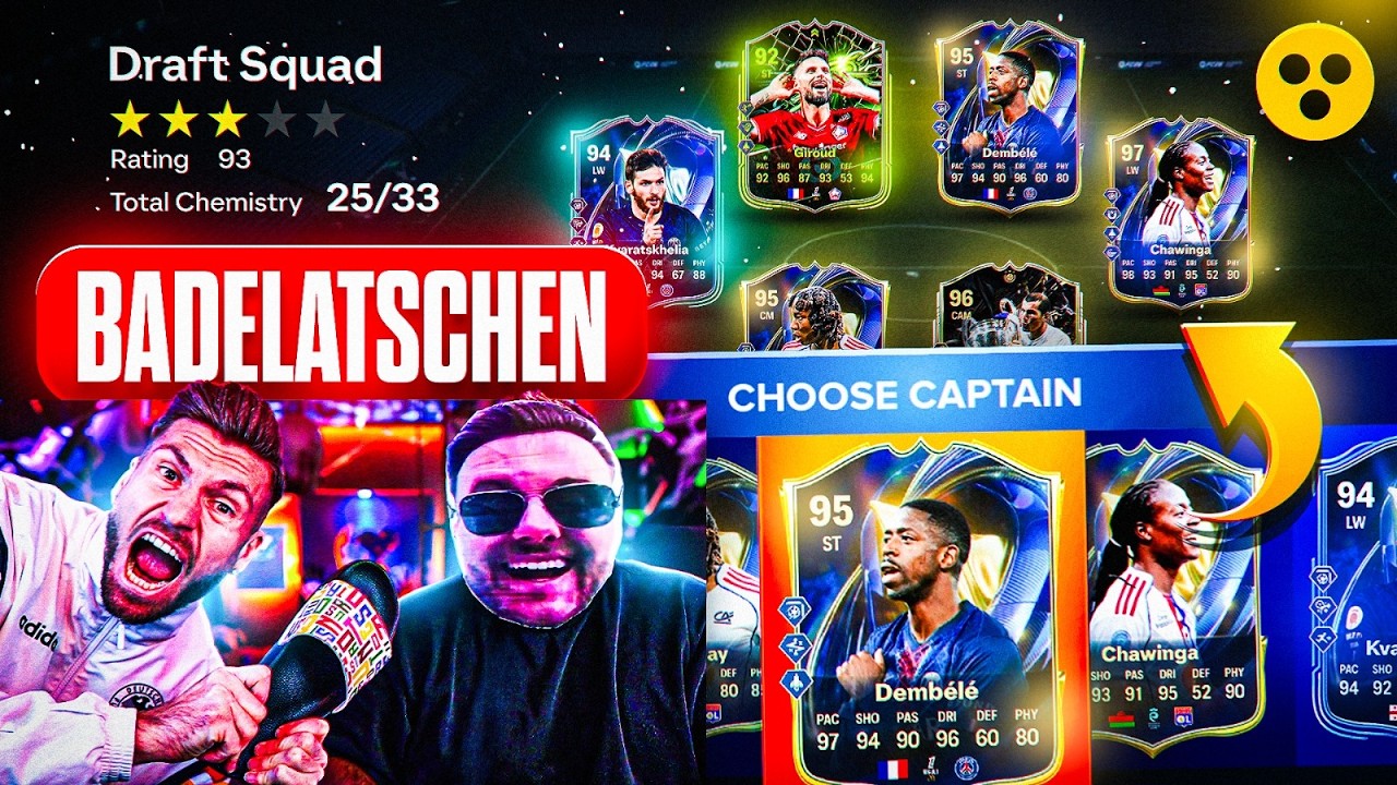 Wer BEKOMMT den DOPPELTEN BADESCHLAPPEN 😂😱 TOTS Blind Draft BATTLE ⚠️
