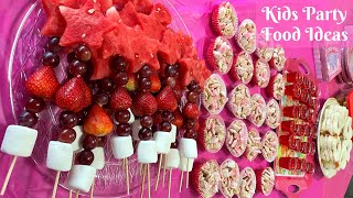 Kids Party Food Ideas | Princess Party Food Ideas | Party Finger Food Recipes