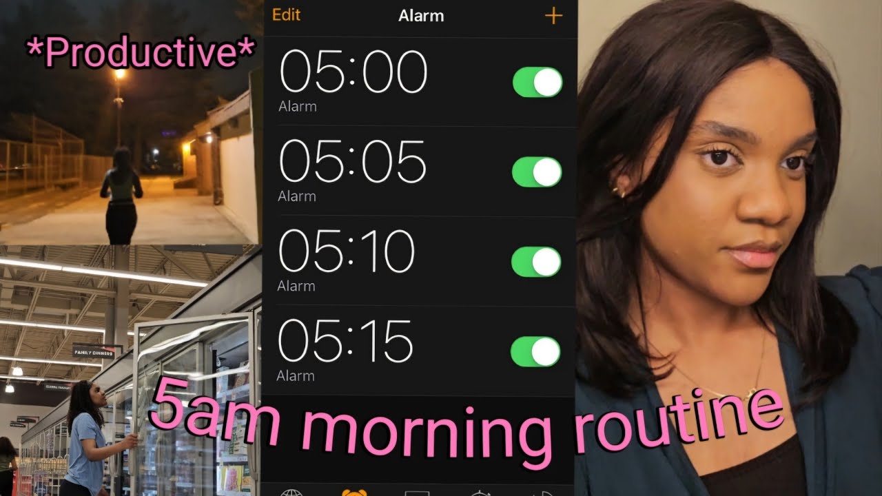 5 AM Productive Morning Routine 🌅 | (A Calm & Relaxing Start to the Day)