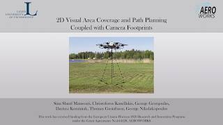 2D visual area coverage and path planning coupled with camera footprints Profile