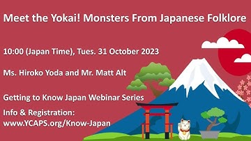 Getting to Know Japan: Meet the Yokai! Monsters From Japanese Folklore- Hiroko Yoda and Matt Alt