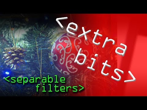 EXTRA BITS: More on Separable Convolutions - Computerphile - EXTRA BITS: More on Separable Convolutions - Computerphile