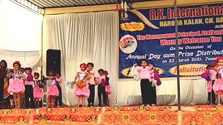 Sorry Sorry || Lkg Dance | Annual Function || Rk School Haroda Kalan || Choreographer AJAY Nanda ||