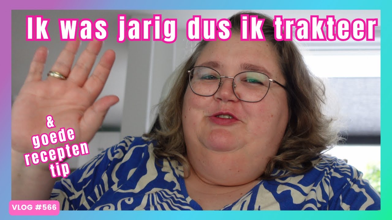 GOEDE TIP VOOR BEWAREN VAN RECEPTEN | IK WAS JARIG DUS IK TRAKTEER | DANIELLE VLOGT 