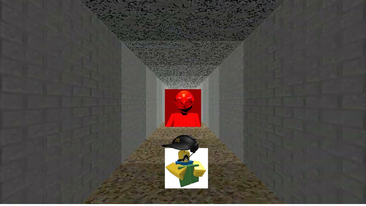Why is baldi look distorted 😭 - YouTube
