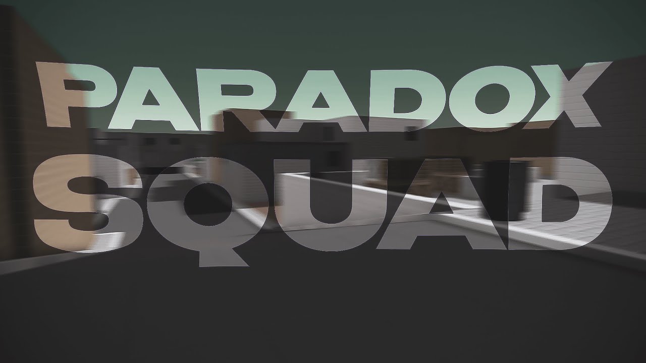 Заявка в Paradox Squad [принят] I Edit Block Strike