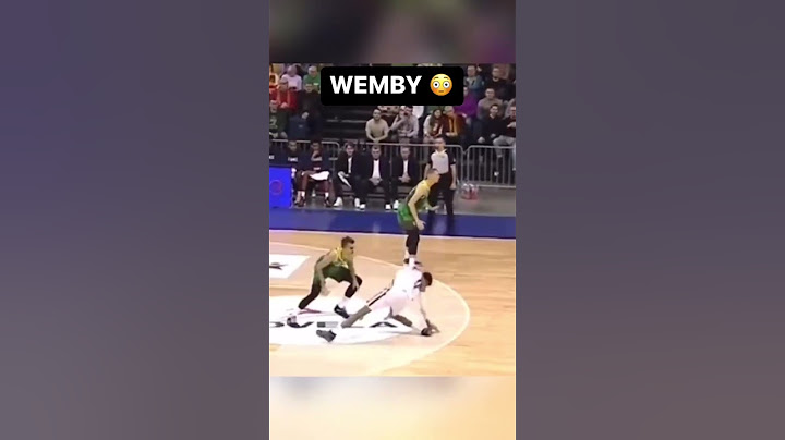 Victor Wembanyama got right back up last night after a scary fall 👏 (via @fiba)