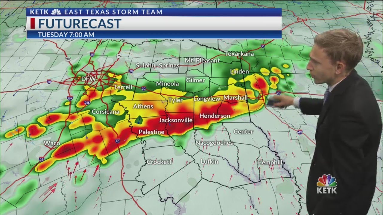 Monday Morning Forecast: Active weather this week - YouTube