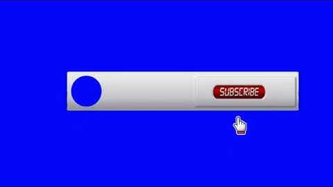 Animated Subscribe Button and bell Intro YouTube Logo Green screen Full HD  Effect Video