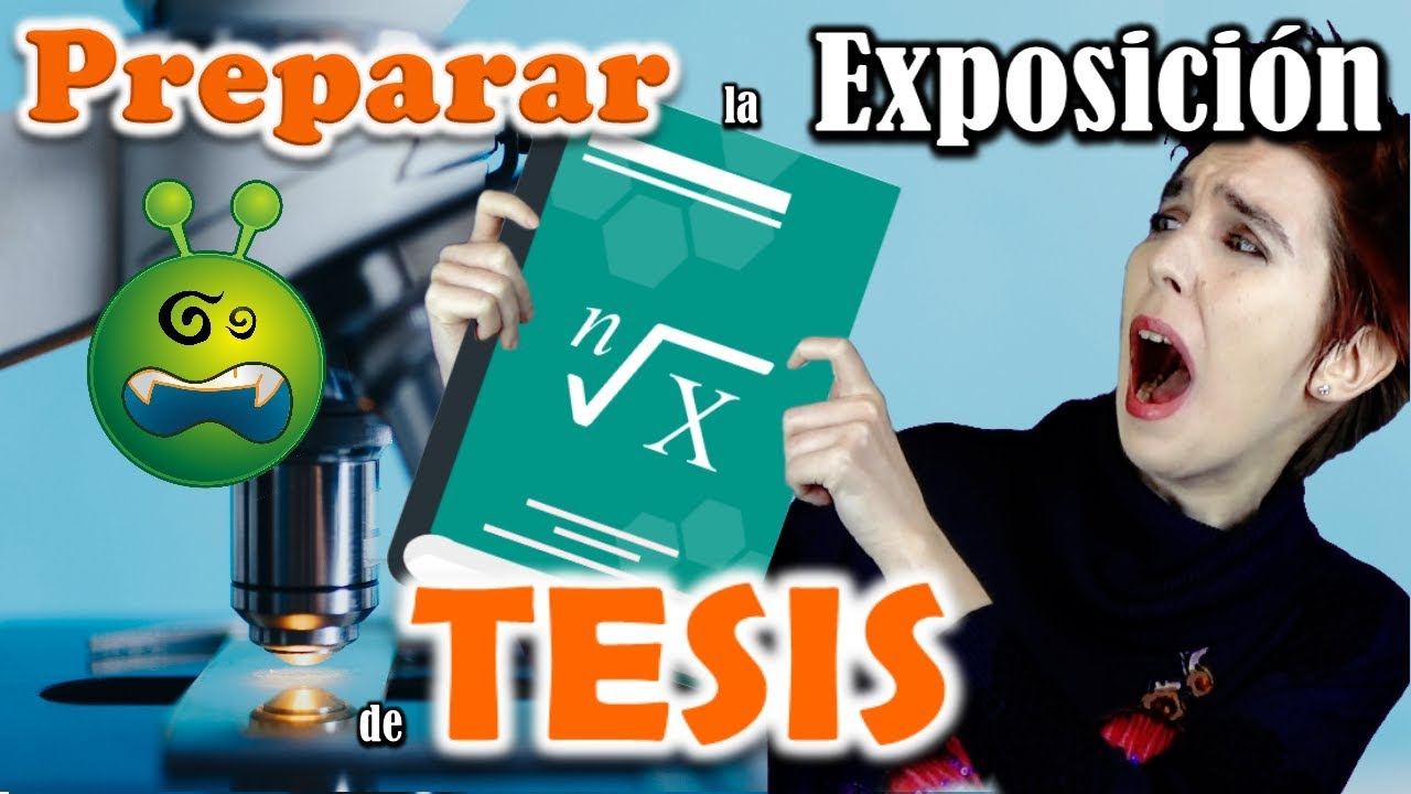 ➤Cómo PREPARAR la Presentación de una TESIS: Mi Tesis Doctoral - YouTube