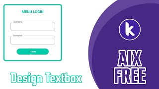Textbox Design keren kodular | Nano Official