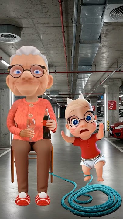 Running Baby VS Grandma Test!🐱👶👵 part358 I Am Cat #vr #game #funny