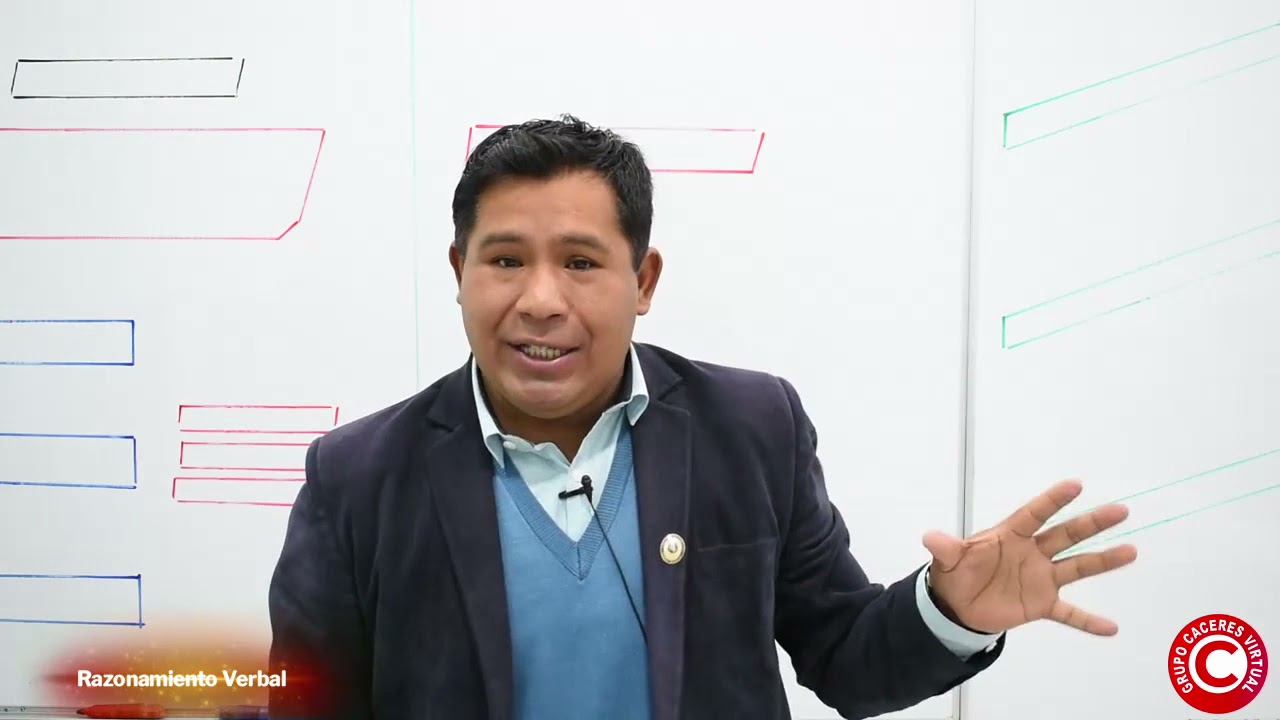 Razonamiento Verbal - semana 1 - Araujo - Grupo Cáceres