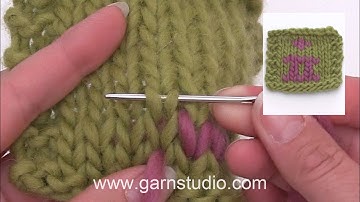 How to sew /embroid duplicate stitches