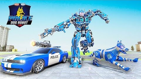 Police Dog Robot Car Game -Android  Gameplay