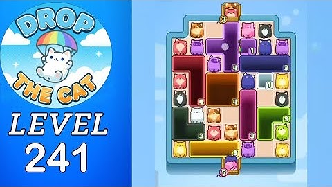 Drop The Cat Level 241 Walkthrough