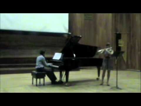 Lluis Benejam.Violin and Piano Sonata #1 - 3rd mov...