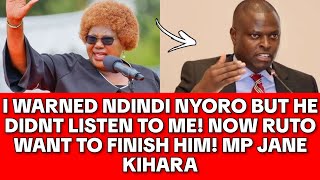 MP JANE KIHARA KUMBURA URÎA ETIRE NDINDI NYORO AKIMWARIRIA NO NDINDI NDAMUIGUIRE