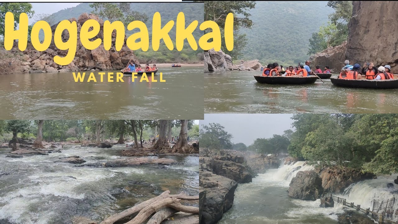 Hogenakkal Falls Coracle Ride 2022 | Best Tourist Place In Tamilnadu | One Day Trip From Bangalore
