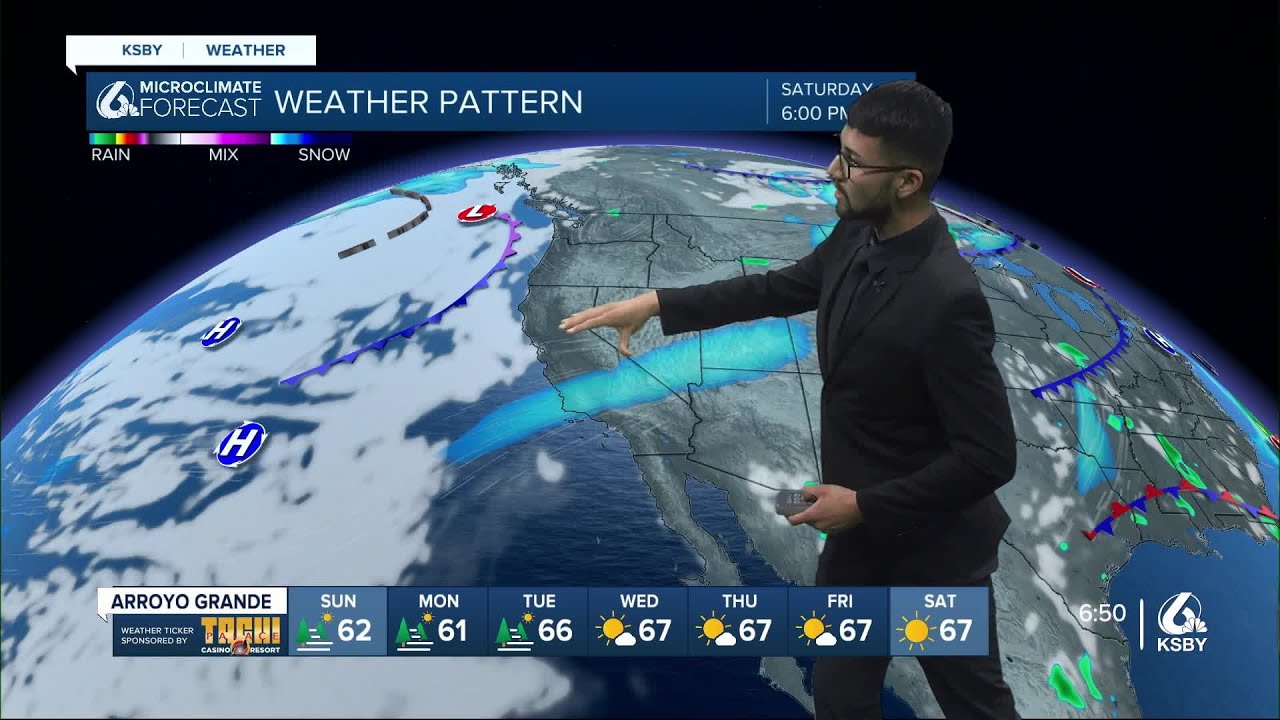 A cooling trend will drop high temps below normal through the weekend ...
