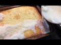 Bolo molhado ( com calda de côco)