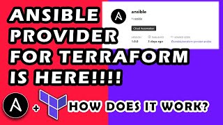 ANSIBLE PROVIDER FOR TERRAFORM | IT HAS ARRIVED! | HOW TO USE