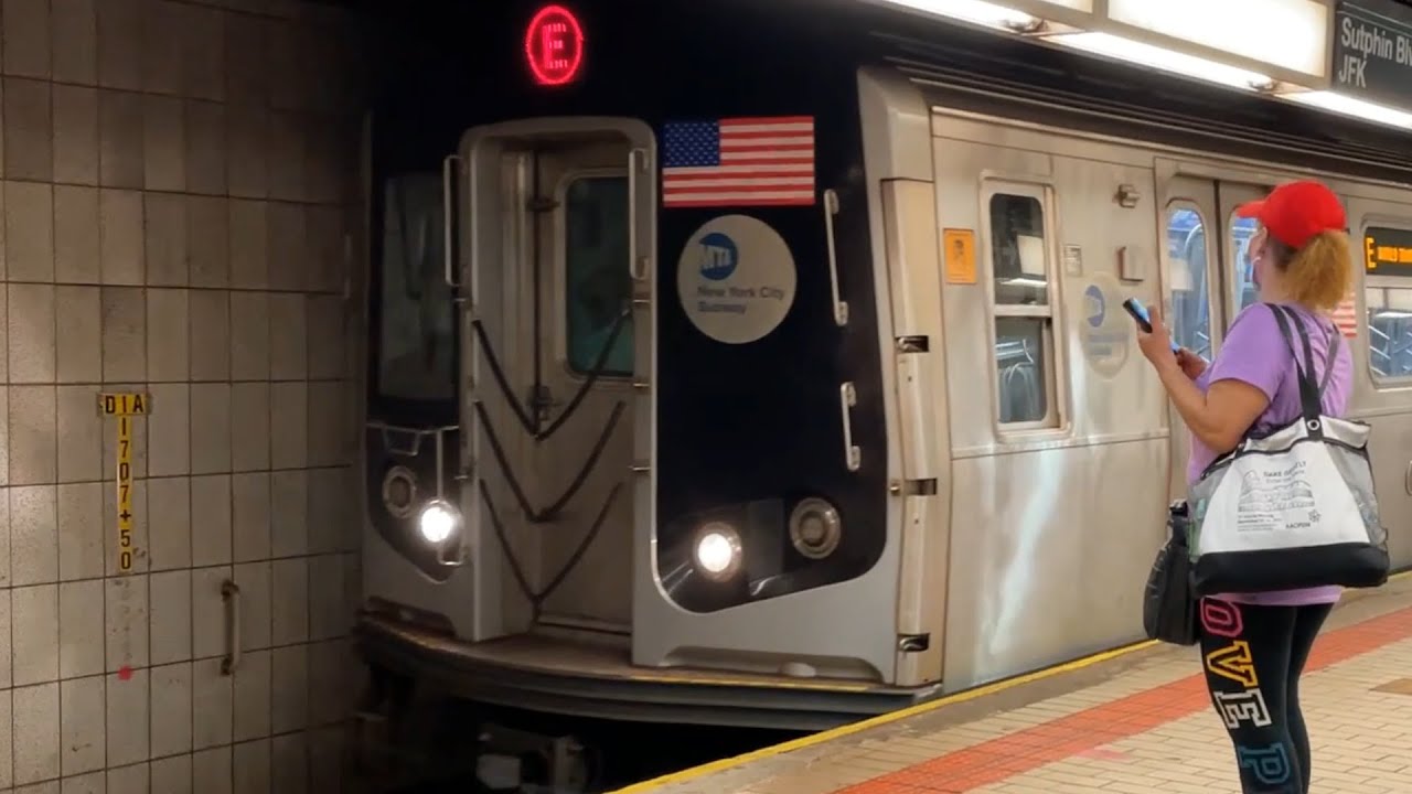 Mta R160a MTA R160A-2 E train full ride from Roosevelt Av to Jamaica Center ...